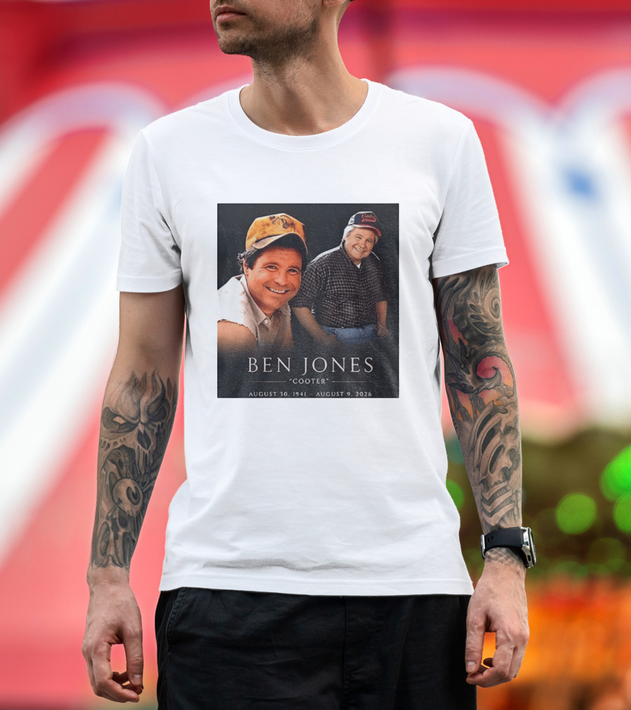 Ben Jones Cooter Memorial August 30 1941 August 9 2026 T-Shirt