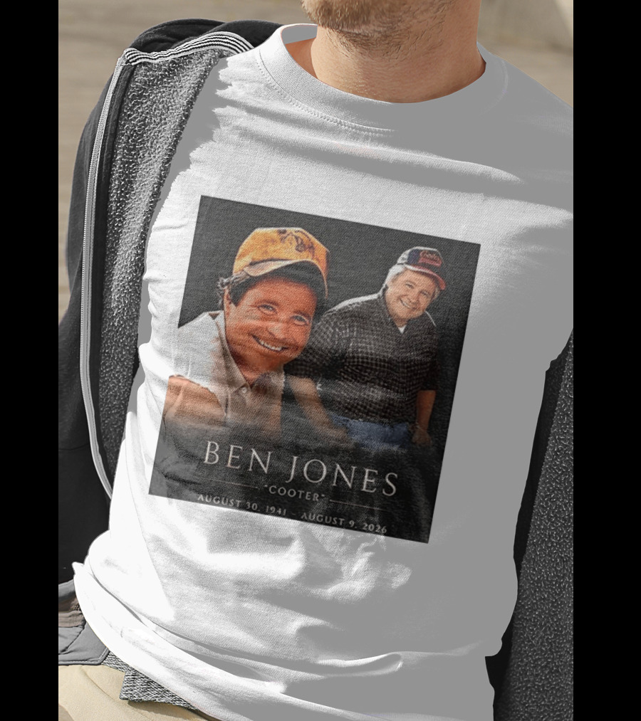 Ben Jones Cooter Memorial August 30 1941 August 9 2026 T-Shirt