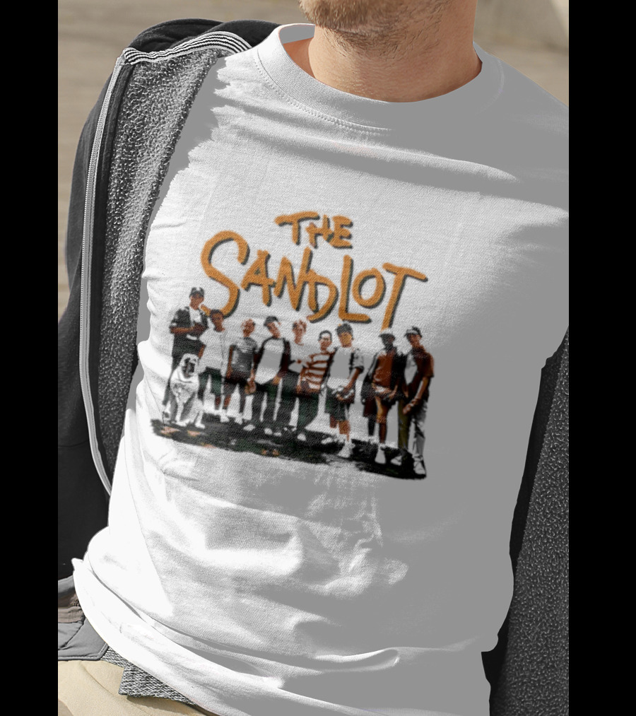 The Sandlot Cast Benny Smalls Hercules Movie Characters T-Shirt