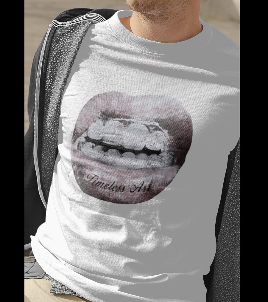 Timeless Art Grillz Lips Renaissance T-Shirt
