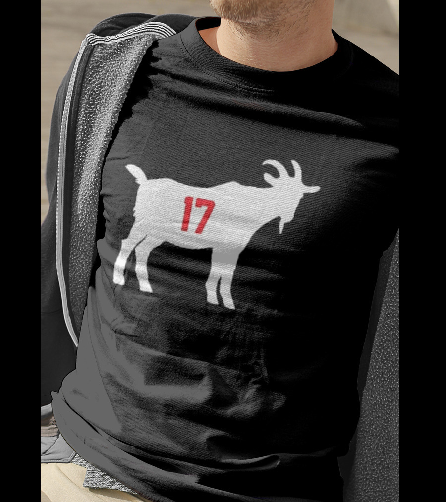 17 White Billy Goat T-Shirt