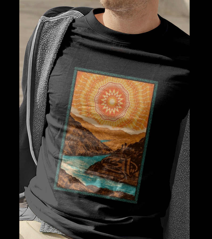 311 August 11 2026 Nampa ID Sunburst Mountain River Scene T-Shirt