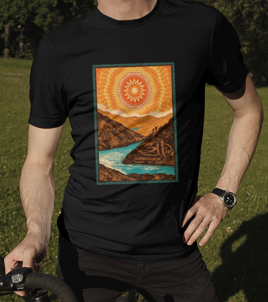 311 August 11 2026 Nampa ID Sunburst Mountain River Scene T-Shirt