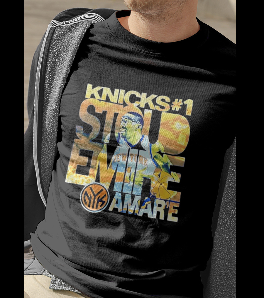 Knicks #1 Stoudemire Amare New York NYK T-Shirt