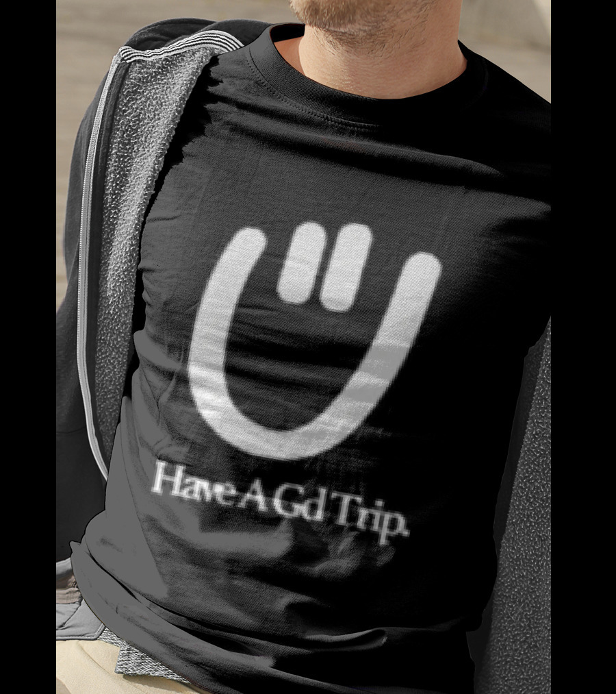 Have A Gd Trip Lemons Washed Smiley Face T-Shirt