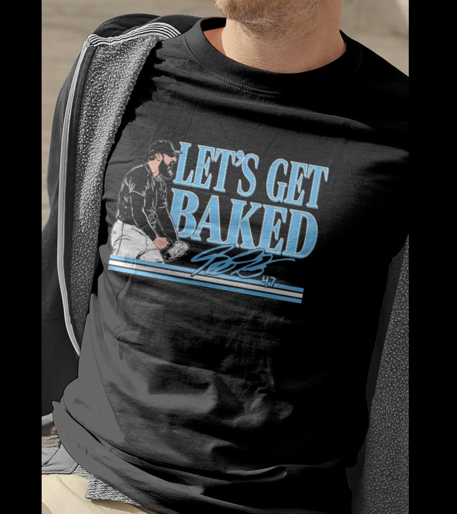 Corbin Burnes Let's Get Baked MLB Baseball Player T-Shirt
