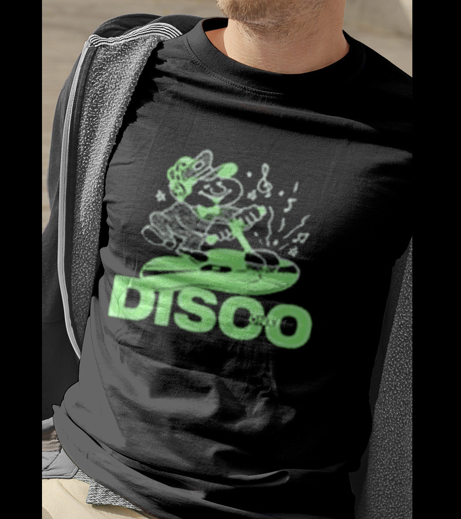 Disco Only Groove Maintenance Retro Character Dance Vibes T-Shirt