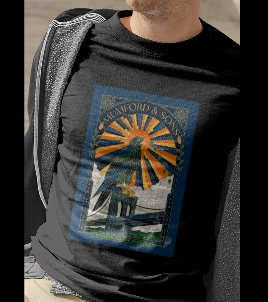 Mumford And Sons Madison Square Garden August 11 2026 New York City T-Shirt