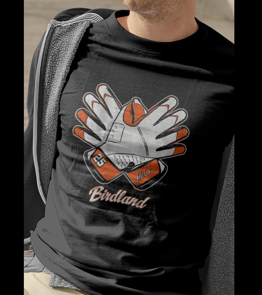Birdland Bird Hands Celebration Pete Alonso Signature 25 T-Shirt