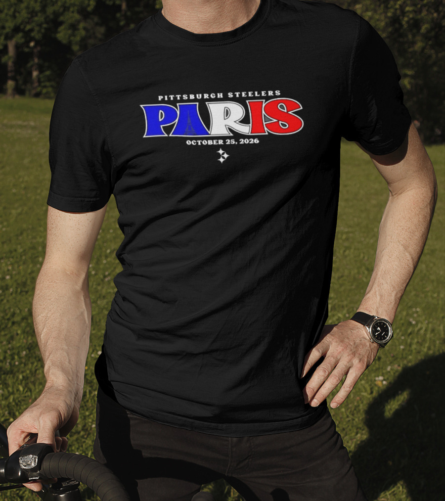 Pittsburgh Steelers Paris October 25 2026 T-Shirt