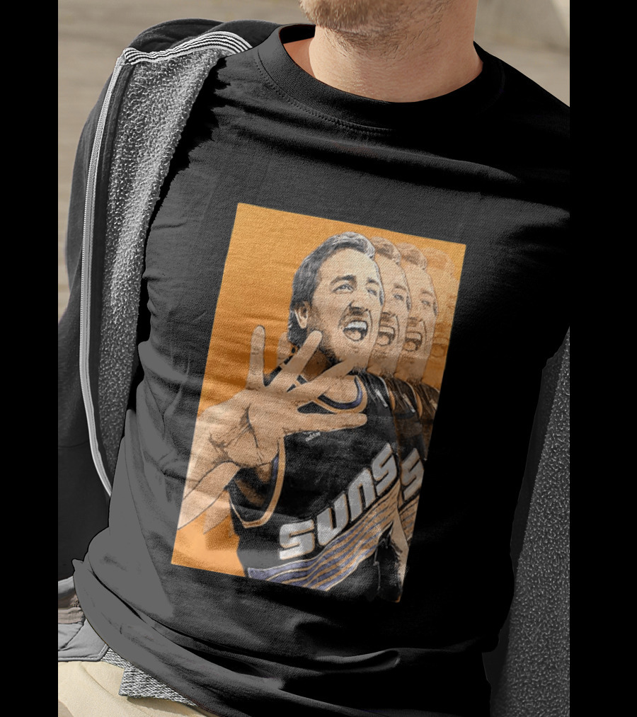 Phoenix Basketball Suns In 4 Fan Celebration T-Shirt