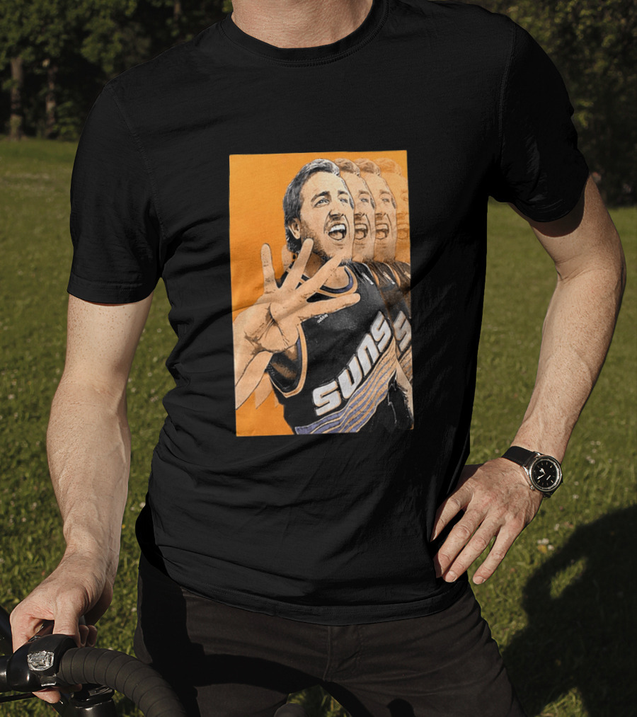 Phoenix Basketball Suns In 4 Fan Celebration T-Shirt