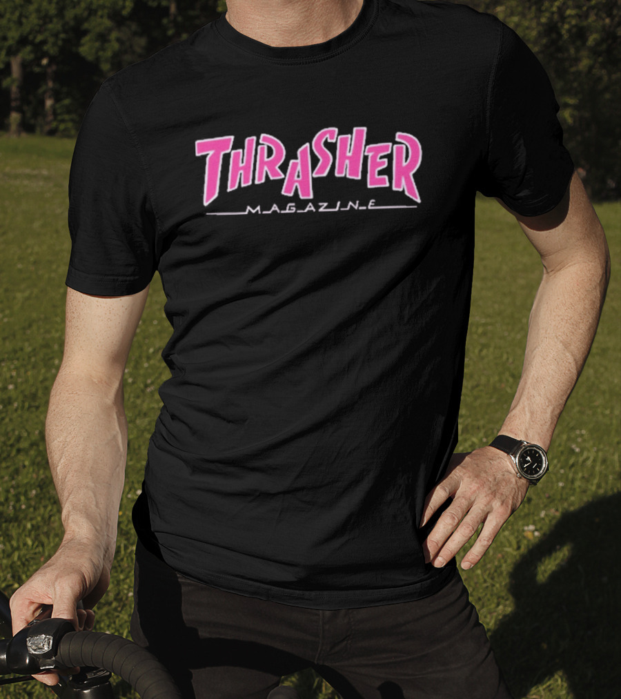 Thrasher Magazine Parra Edition Pink T-Shirt