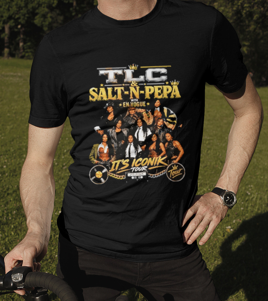 TLC Salt N Pepa En Vogue It's Iconik Tour 2026 T-Shirt