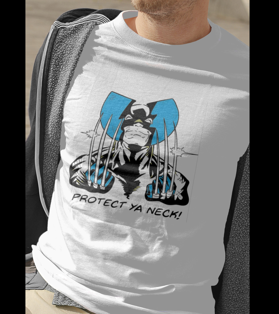 Wolverine Protect Ya Neck Iconic Marvel Comic T-Shirt