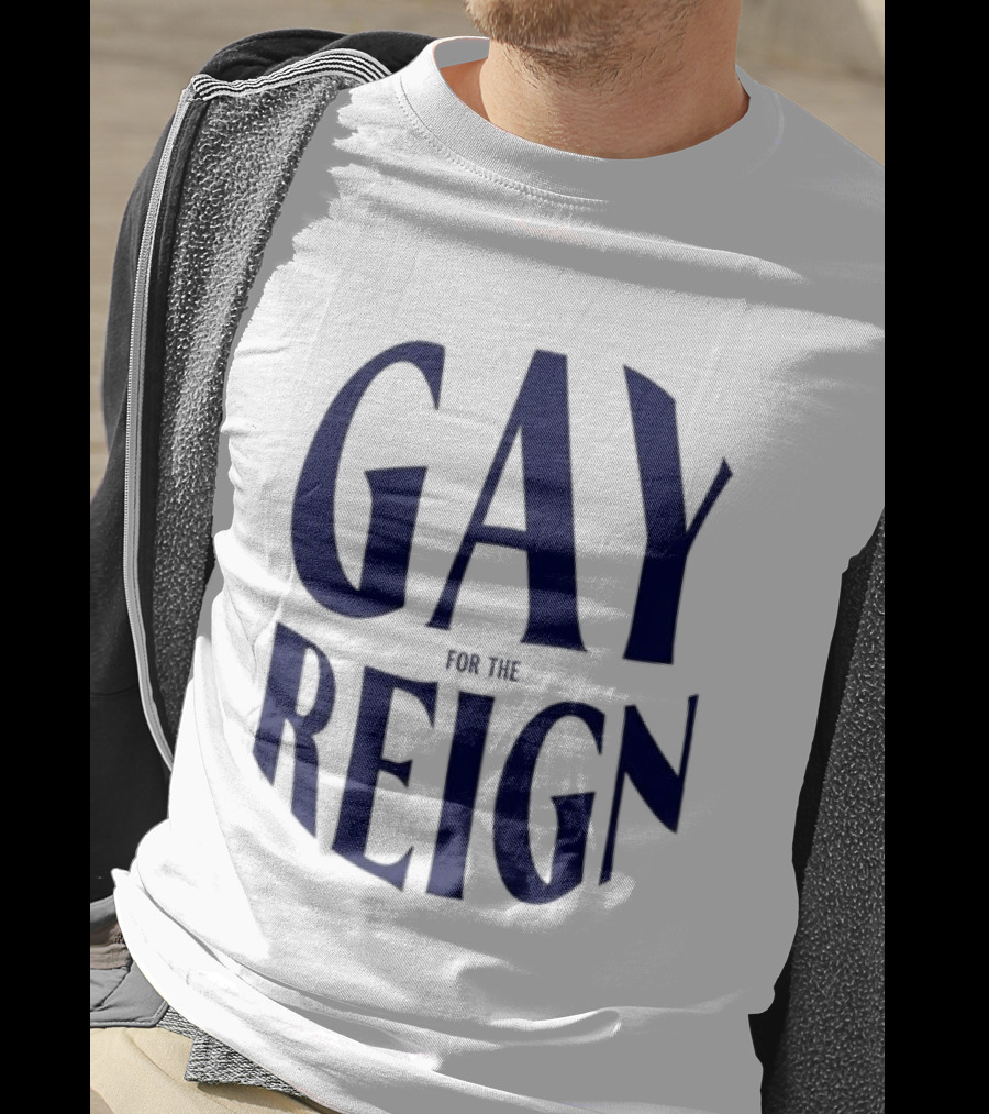 Reign FC Wildfang Pride Gay For The Reign T-Shirt