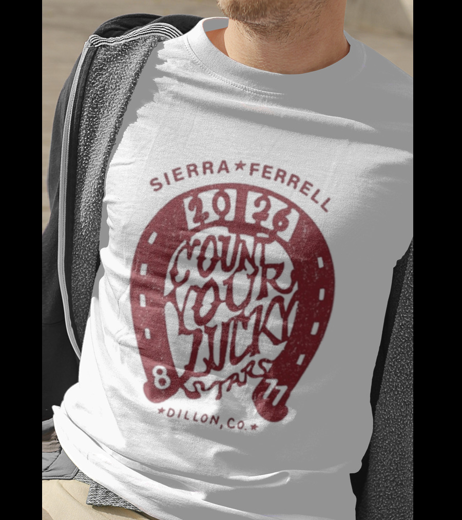 Sierra Ferrell 2026 Count Your Luck Dillon CO 8 11 T-Shirt