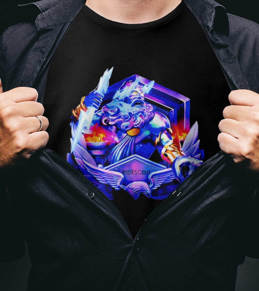 Call Of Duty Iridescent Rank Lightning Warrior T-Shirt