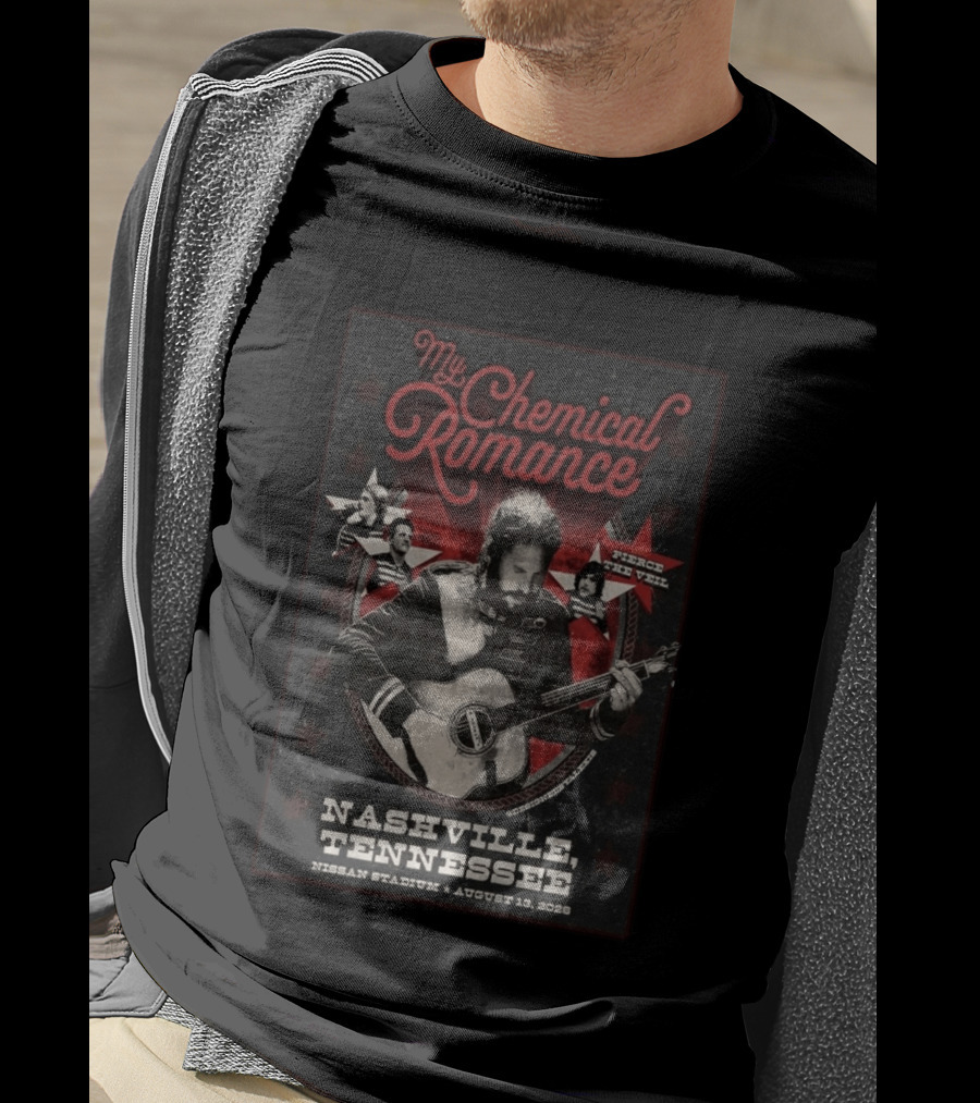 My Chemical Romance Nissan Stadium August 13 2026 Nashville Tennessee Pierce The Veil T-Shirt