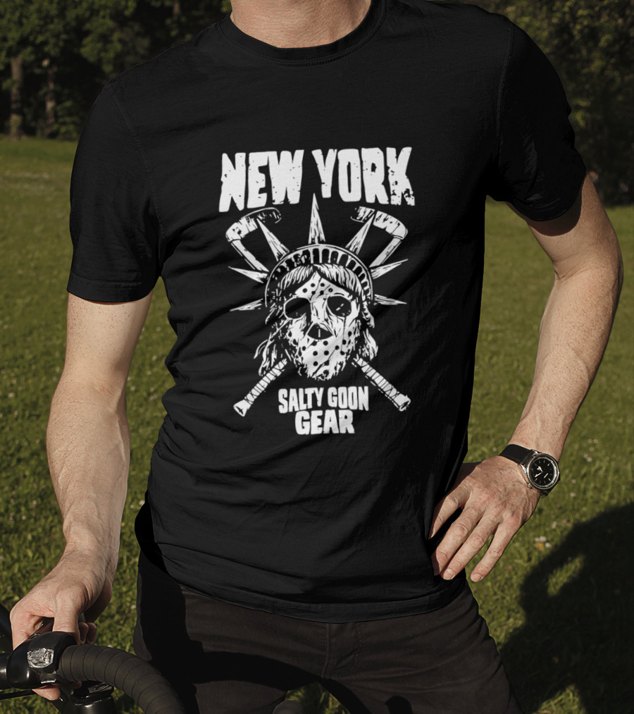 New York Salty Goon Gear Hockey T-Shirt