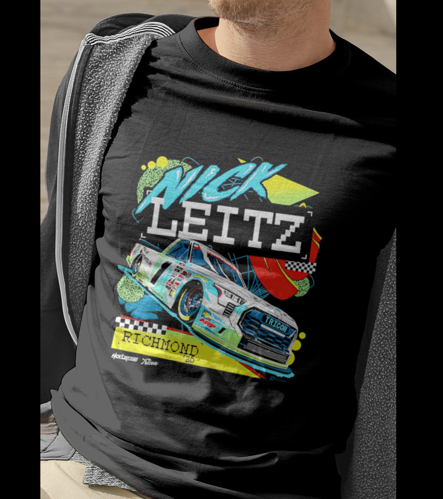 Nick Leitz Richmond NC Tricon Truck Series 2026 Racing T-Shirt