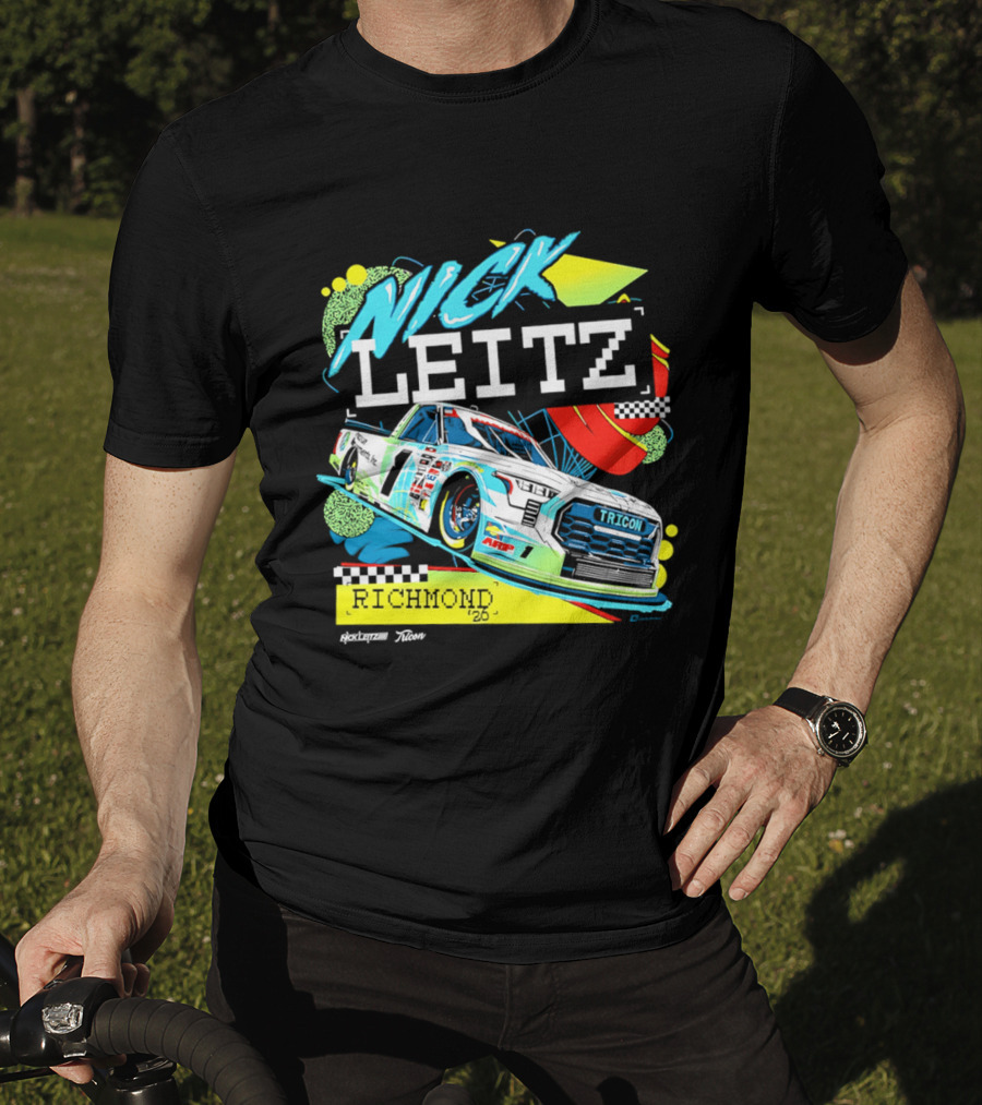 Nick Leitz Richmond NC Tricon Truck Series 2026 Racing T-Shirt