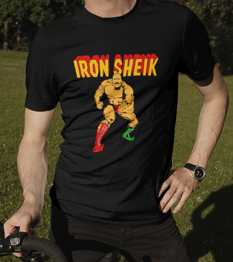 Iron Sheik Wrestling Legend Iconic Wrestler T-Shirt