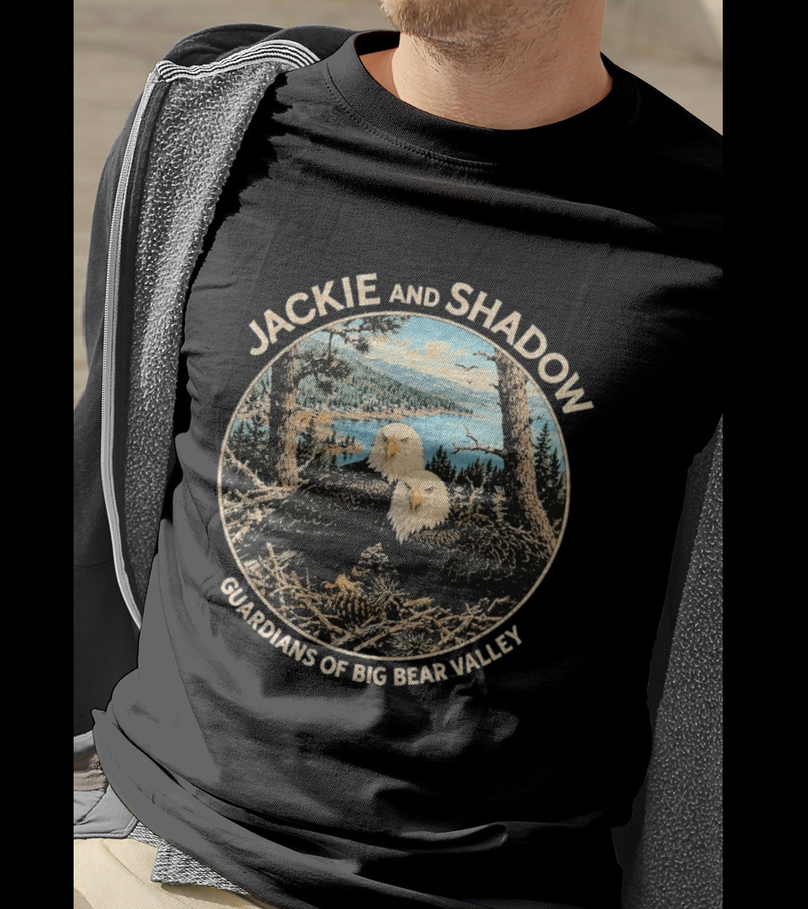 Jackie And Shadow Guardians Of Big Bear Valley T-Shirt