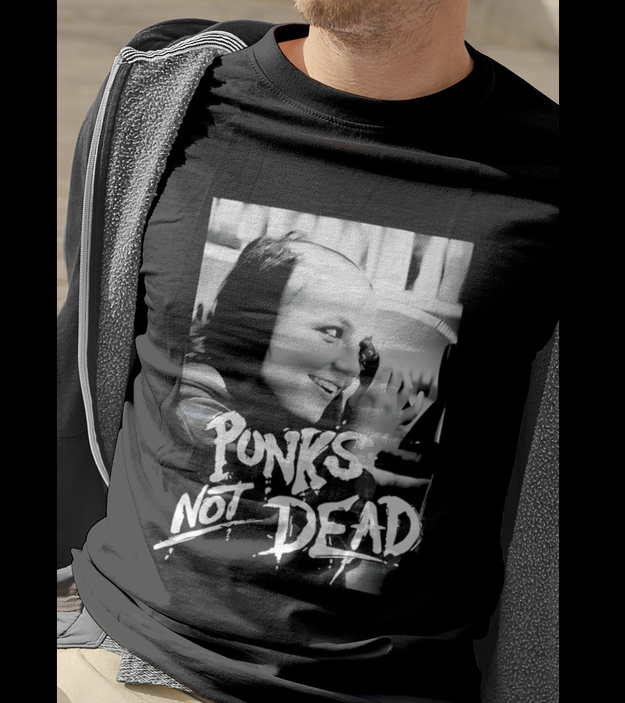 Punks Not Dead Britney Spears Iconic Shaved Look T-Shirt