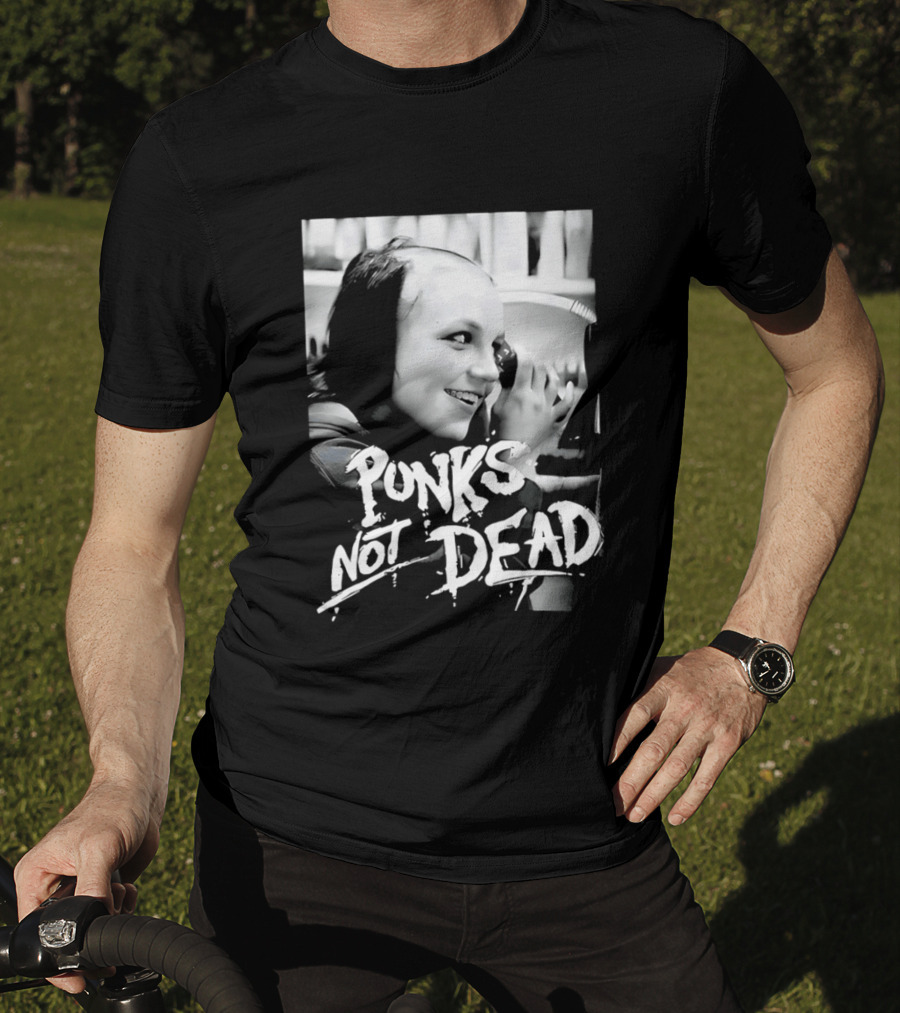 Punks Not Dead Britney Spears Iconic Shaved Look T-Shirt