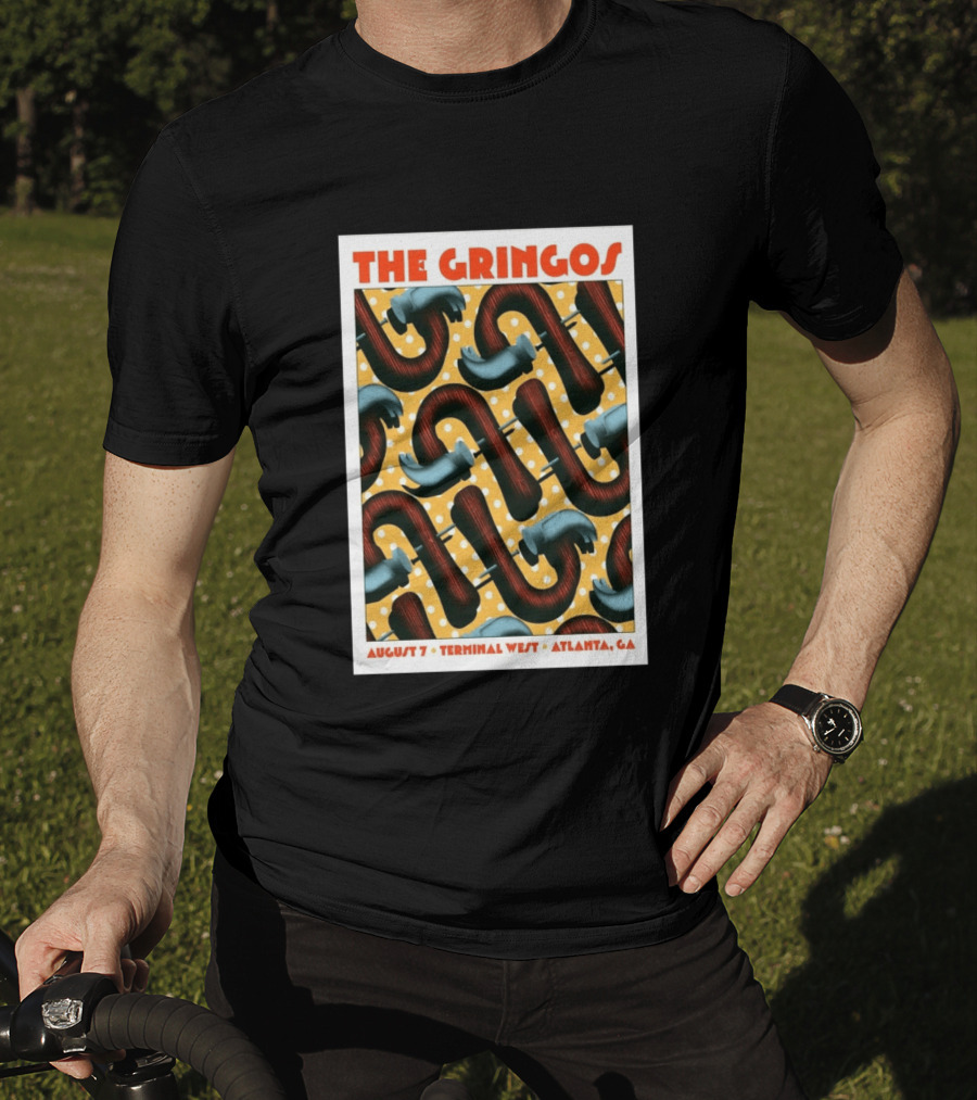 The Gringos August 7 2026 Terminal West Atlanta GA T-Shirt