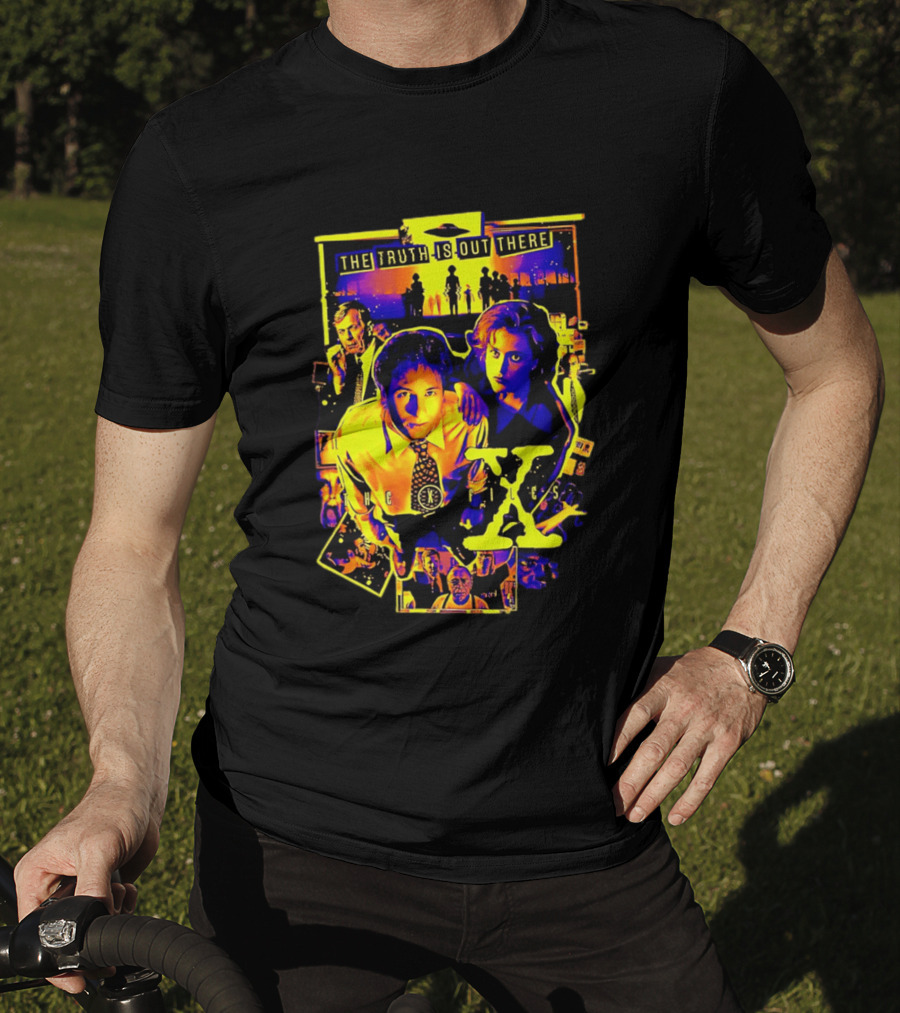 The Truth Is Out There The X Files Mulder Scully 90s TV Series T-Shirt