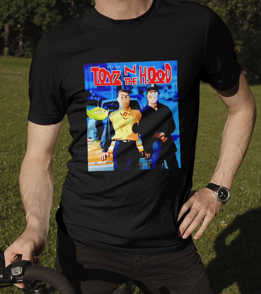 Pixar Toyz N The Hood Parody Toy Story Characters T-Shirt