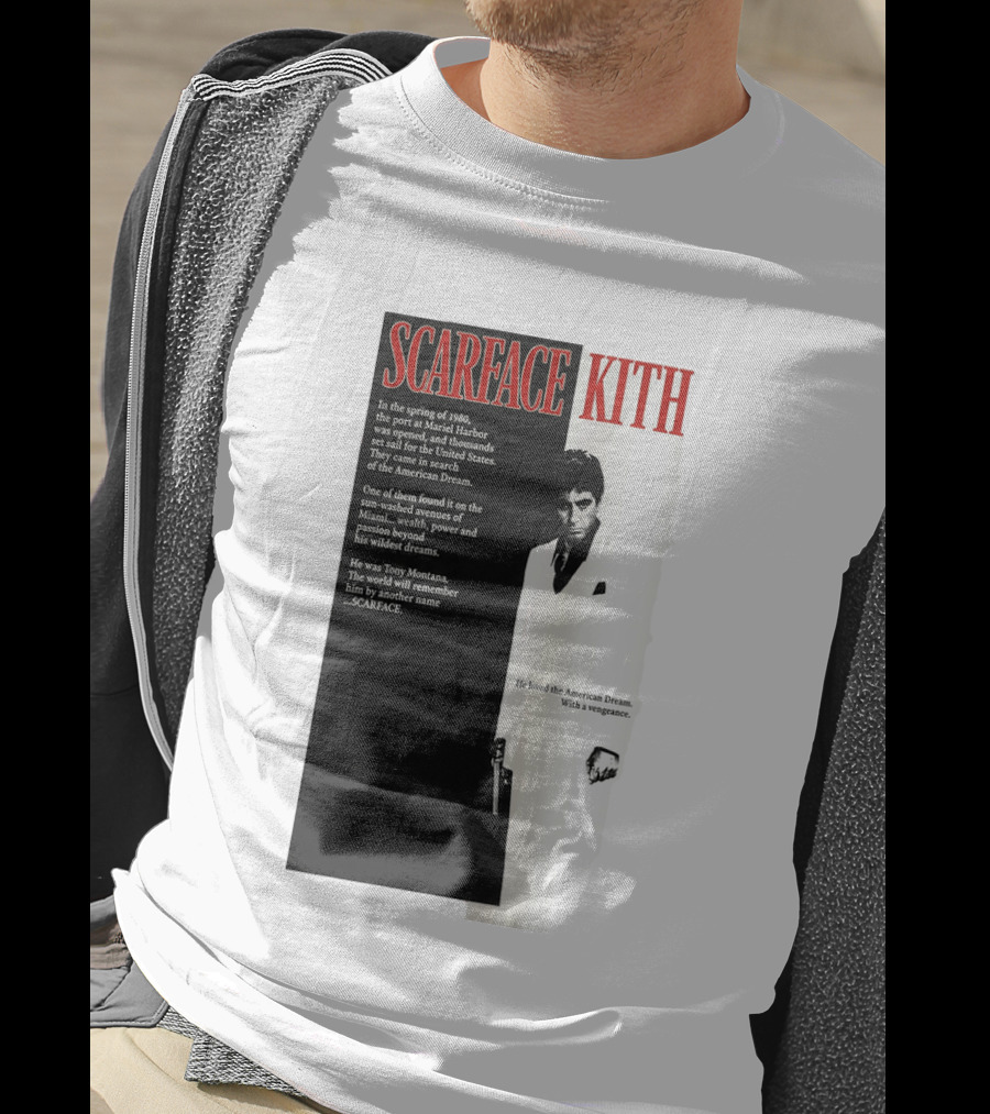 Scarface Kith Tony Montana American Dream 1980 T-Shirt