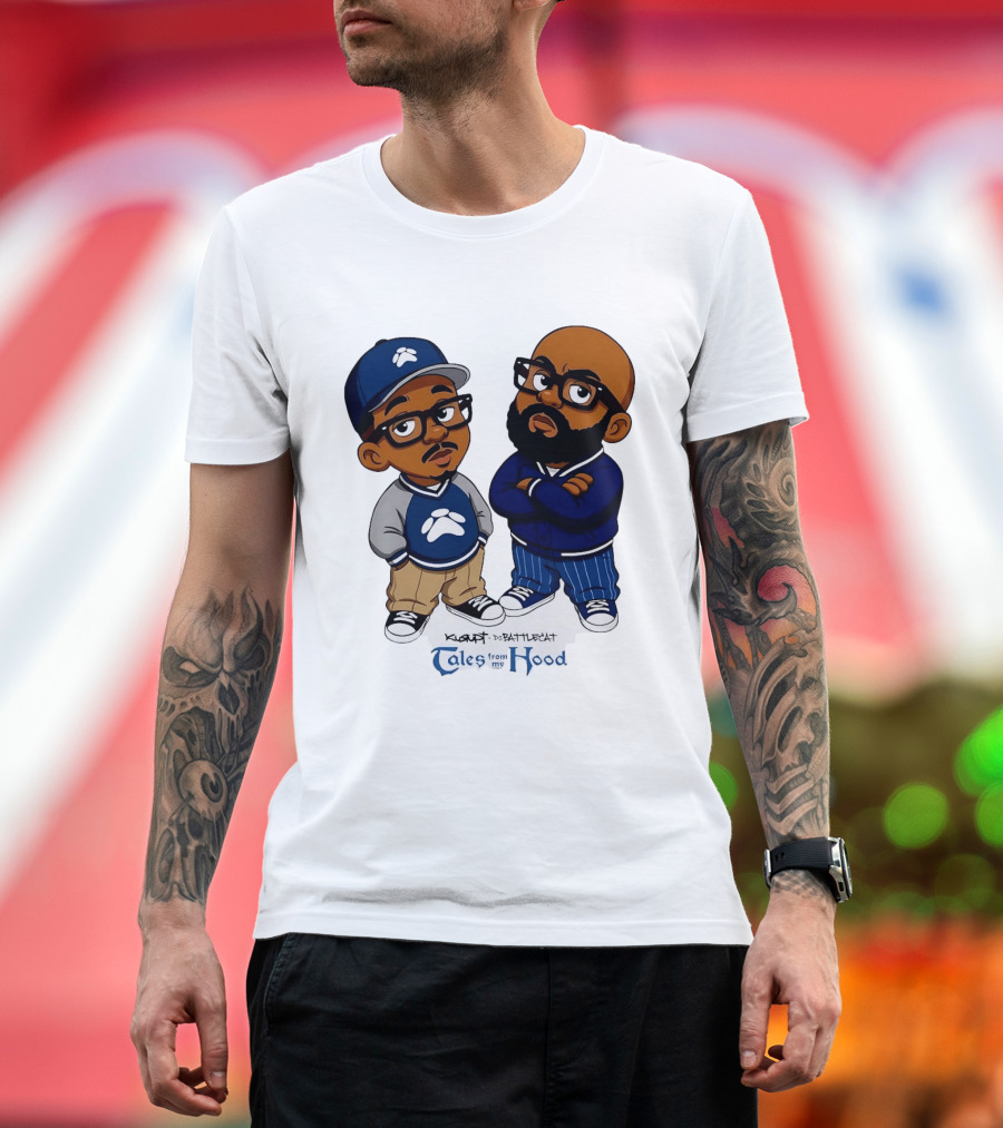 Kurupt DJ Battlecat Tales From My Hood Characters T-Shirt