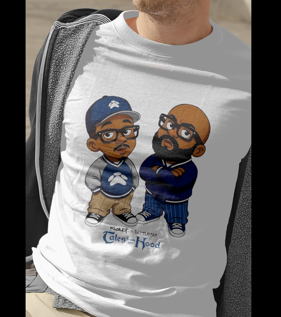 Kurupt DJ Battlecat Tales From My Hood Characters T-Shirt