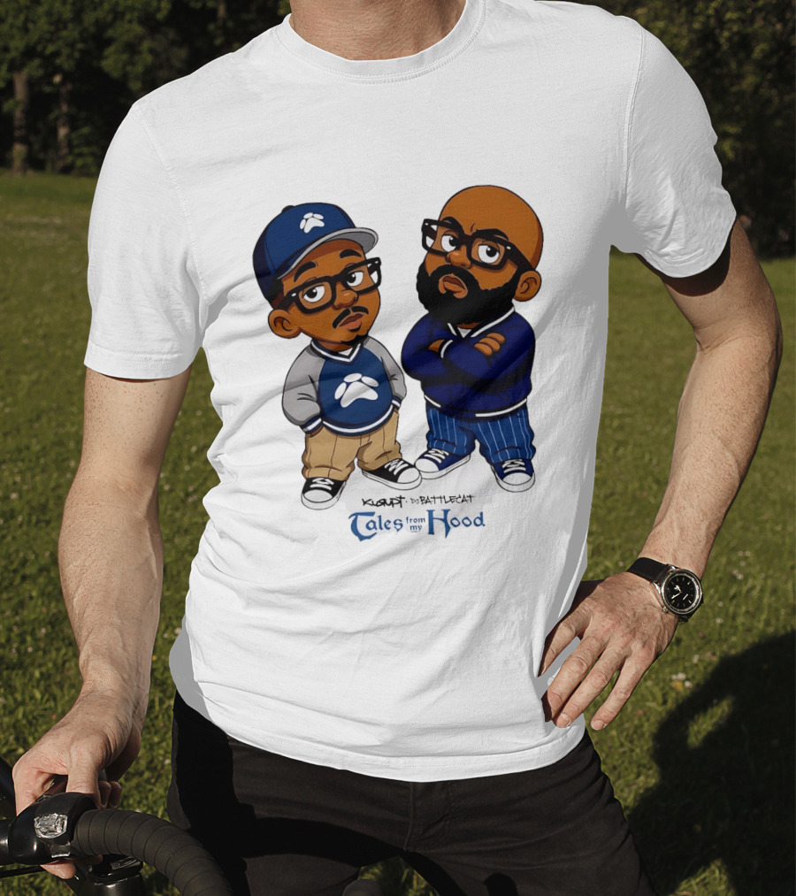 Kurupt DJ Battlecat Tales From My Hood Characters T-Shirt