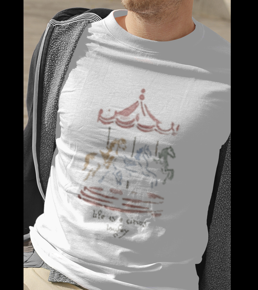 Laufey Carousel Life Is A Climb T-Shirt