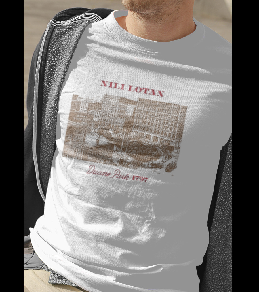 Nili Lotan Duane Park 1797 Architecture Scene T-Shirt