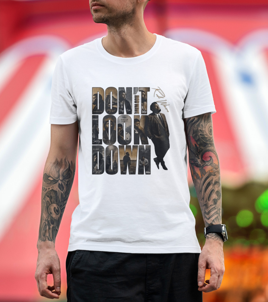 Rod Wave Don't Look Down Album Featuring Kodak Black And KSGNate T-Shirt