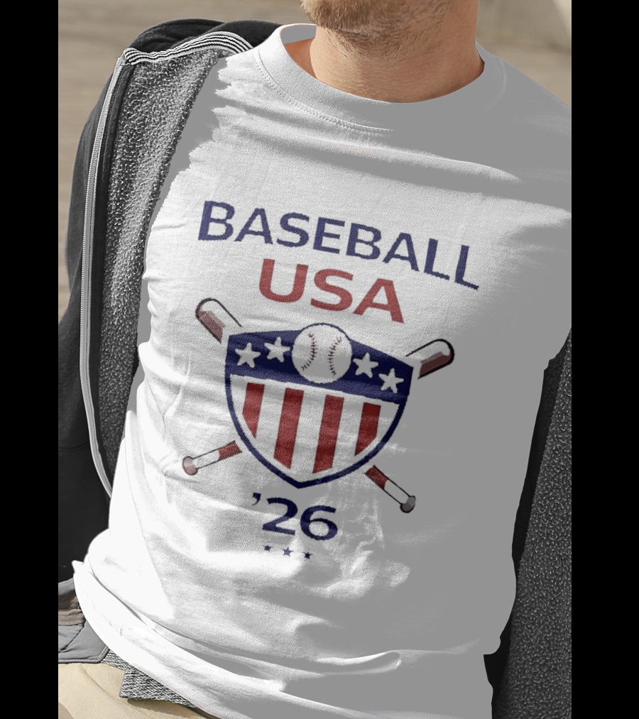 USA Baseball '26 Classic Stars And Stripes T-Shirt