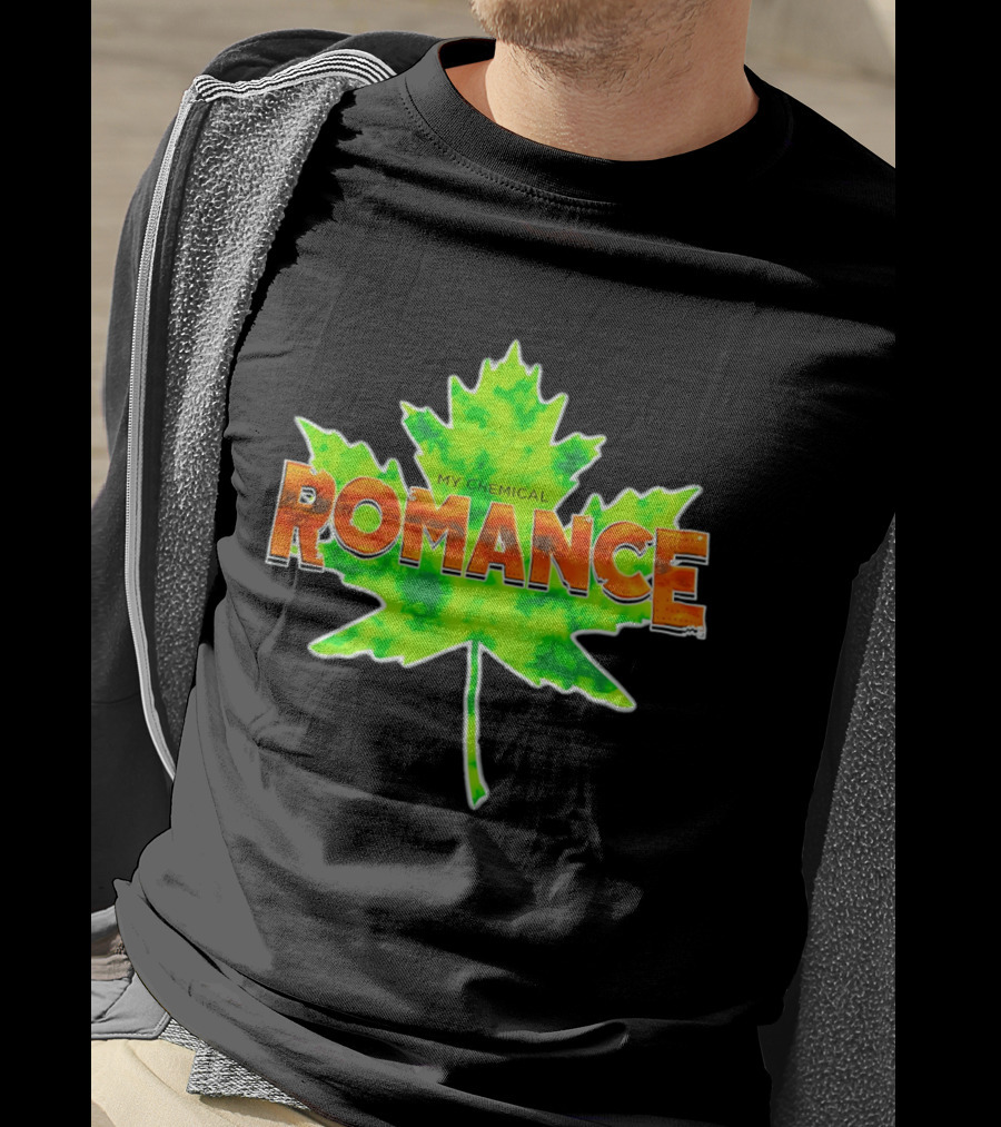 My Chemical Romance Maple Leaf Bright T-Shirt