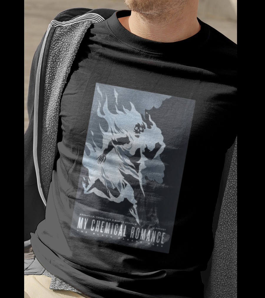 My Chemical Romance The Black Parade 2026 Nashville Nissan Stadium 13 August T-Shirt