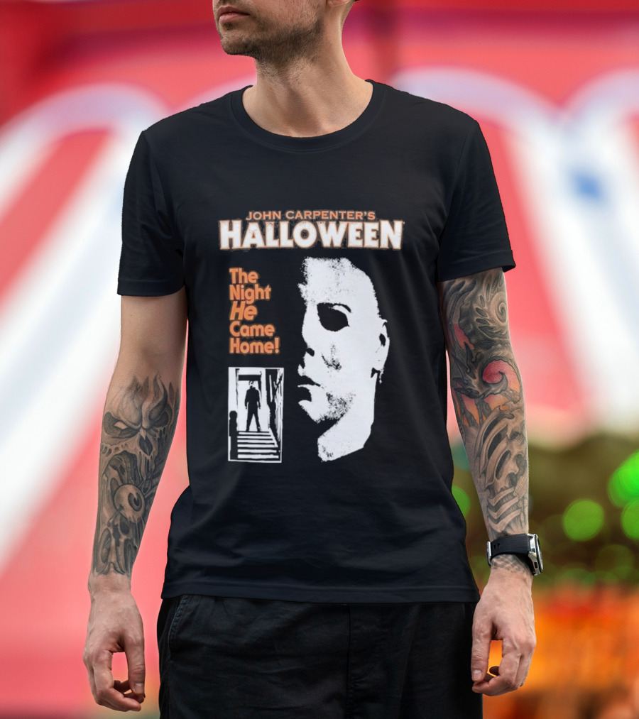 John Carpenter's Halloween The Night He Came Home T-Shirt