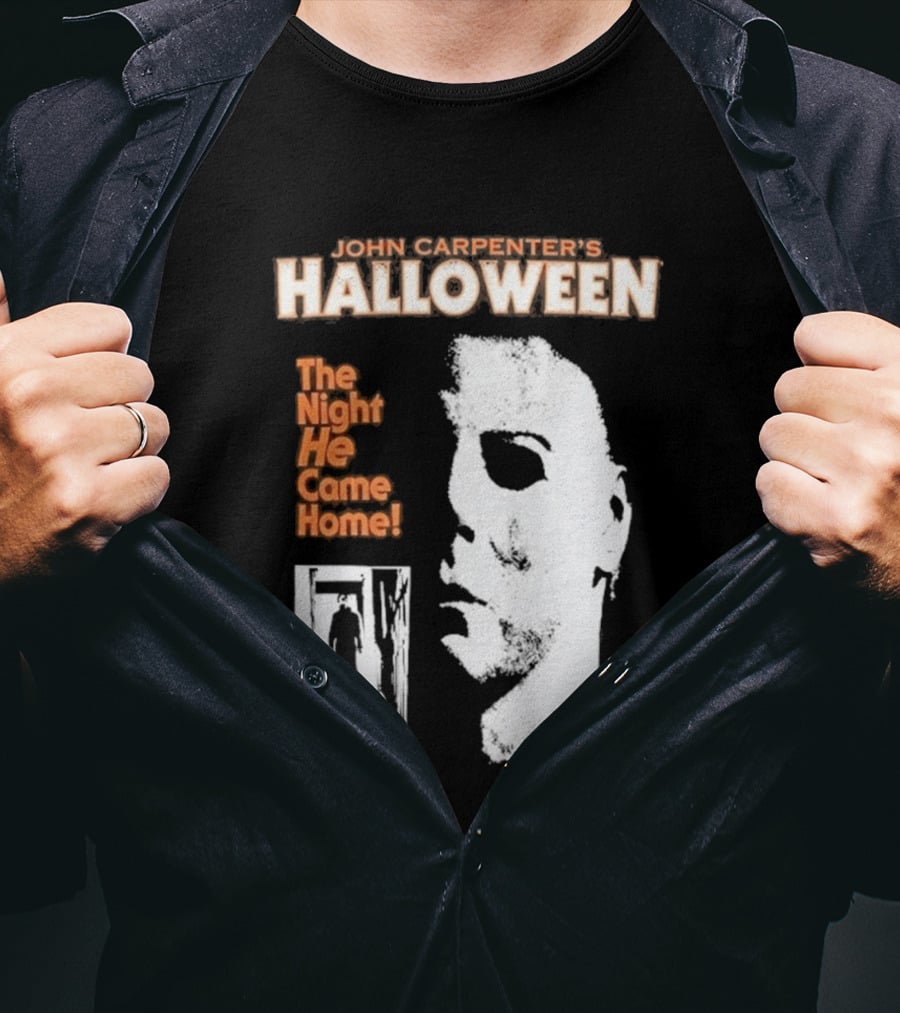 John Carpenter's Halloween The Night He Came Home T-Shirt