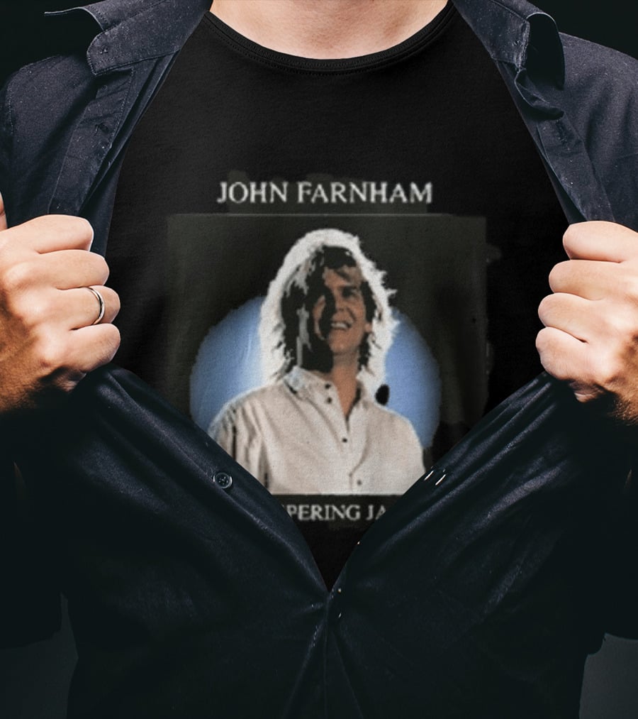 John Farnham Whispering Jack Photo Vintage Album Cover T-Shirt