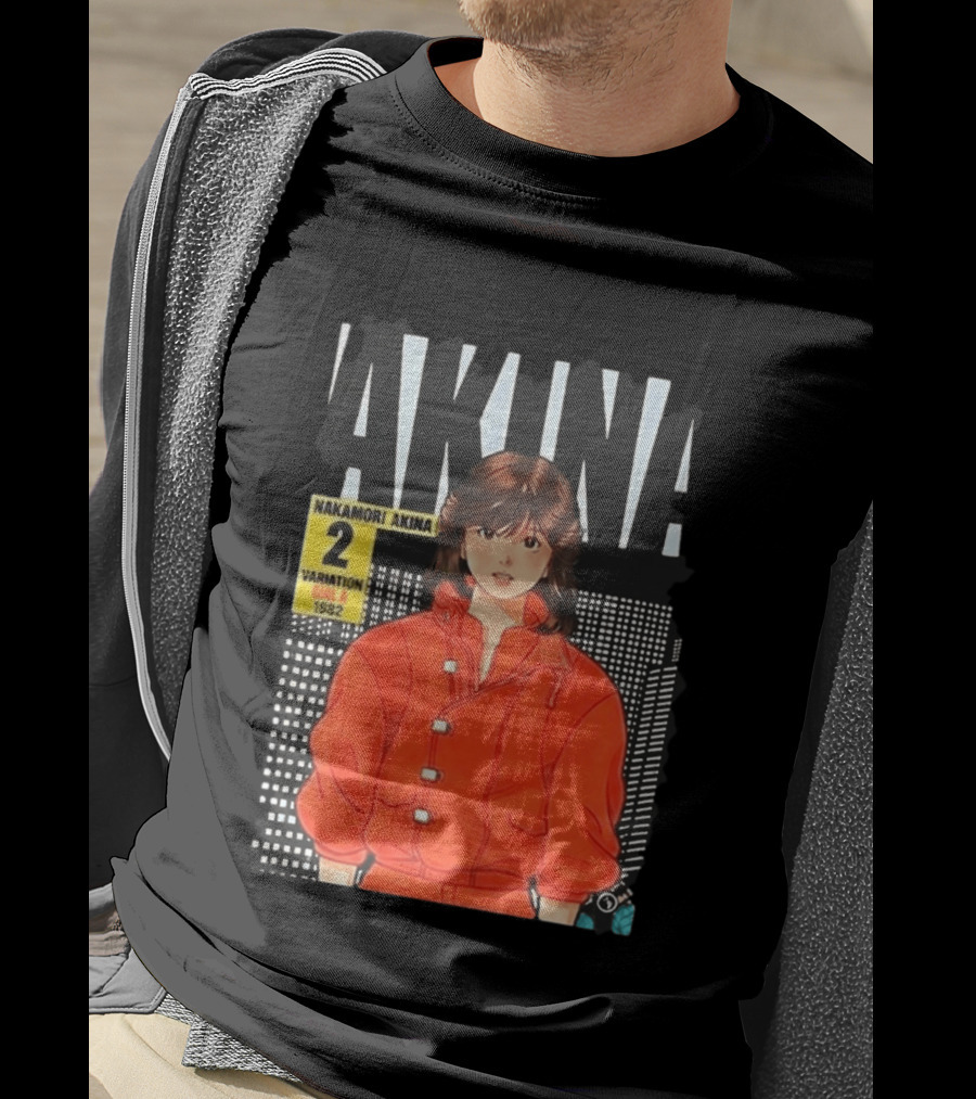 Nakamori Akina Variation Girl 2 1982 Anime Manga T-Shirt