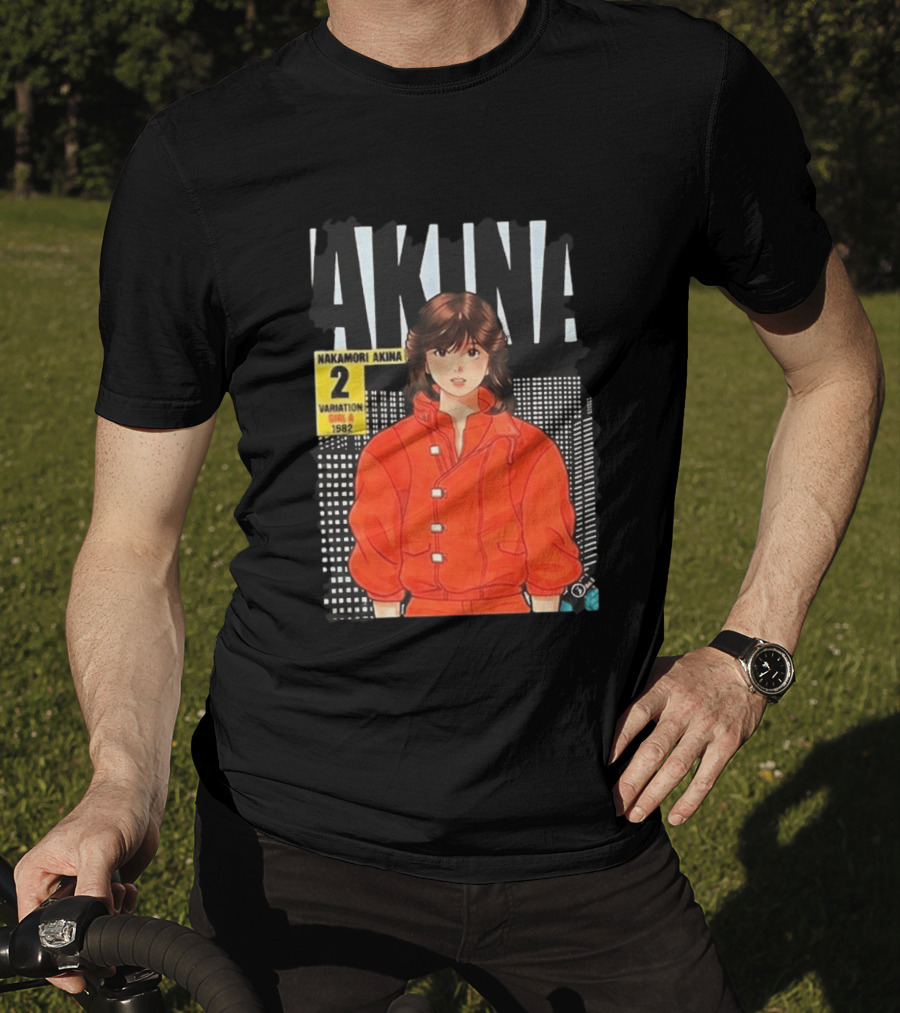 Nakamori Akina Variation Girl 2 1982 Anime Manga T-Shirt