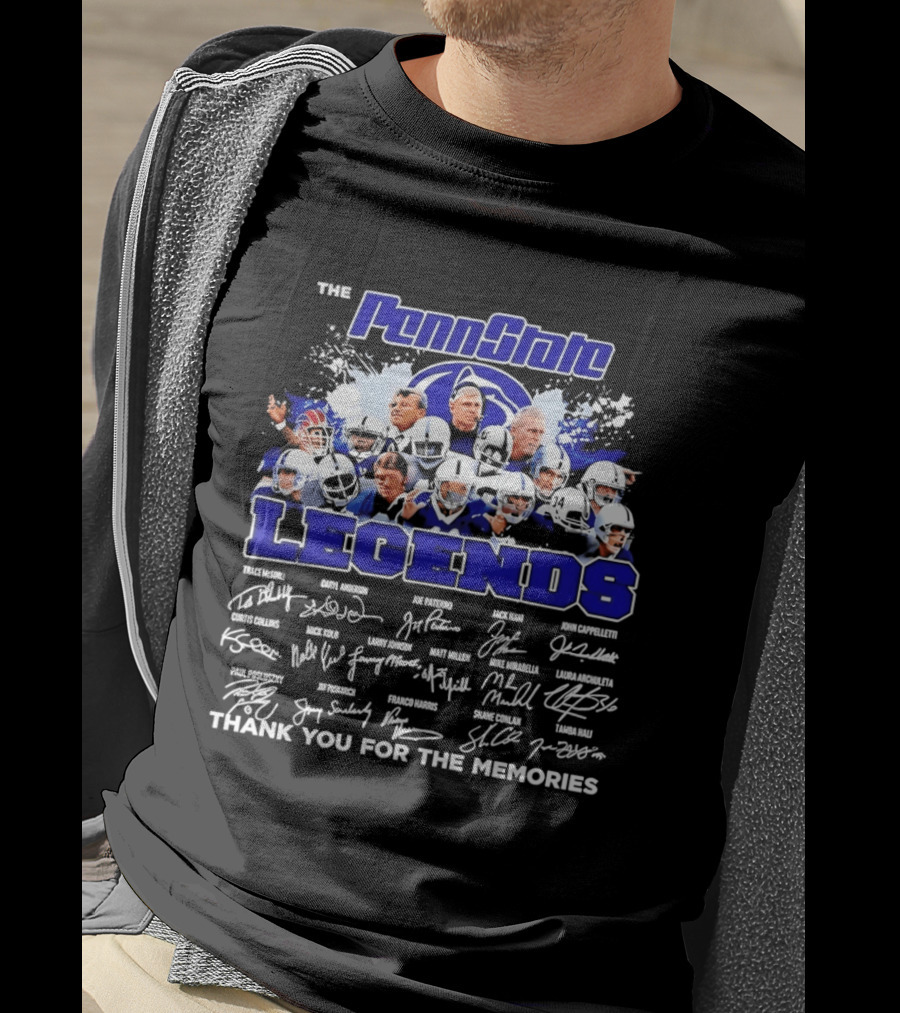Penn State Legends Thank You For The Memories T-Shirt