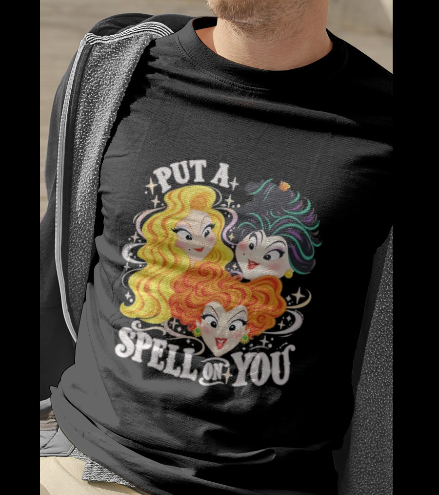 Hocus Pocus I Put A Spell On You Halloween Trio T-Shirt
